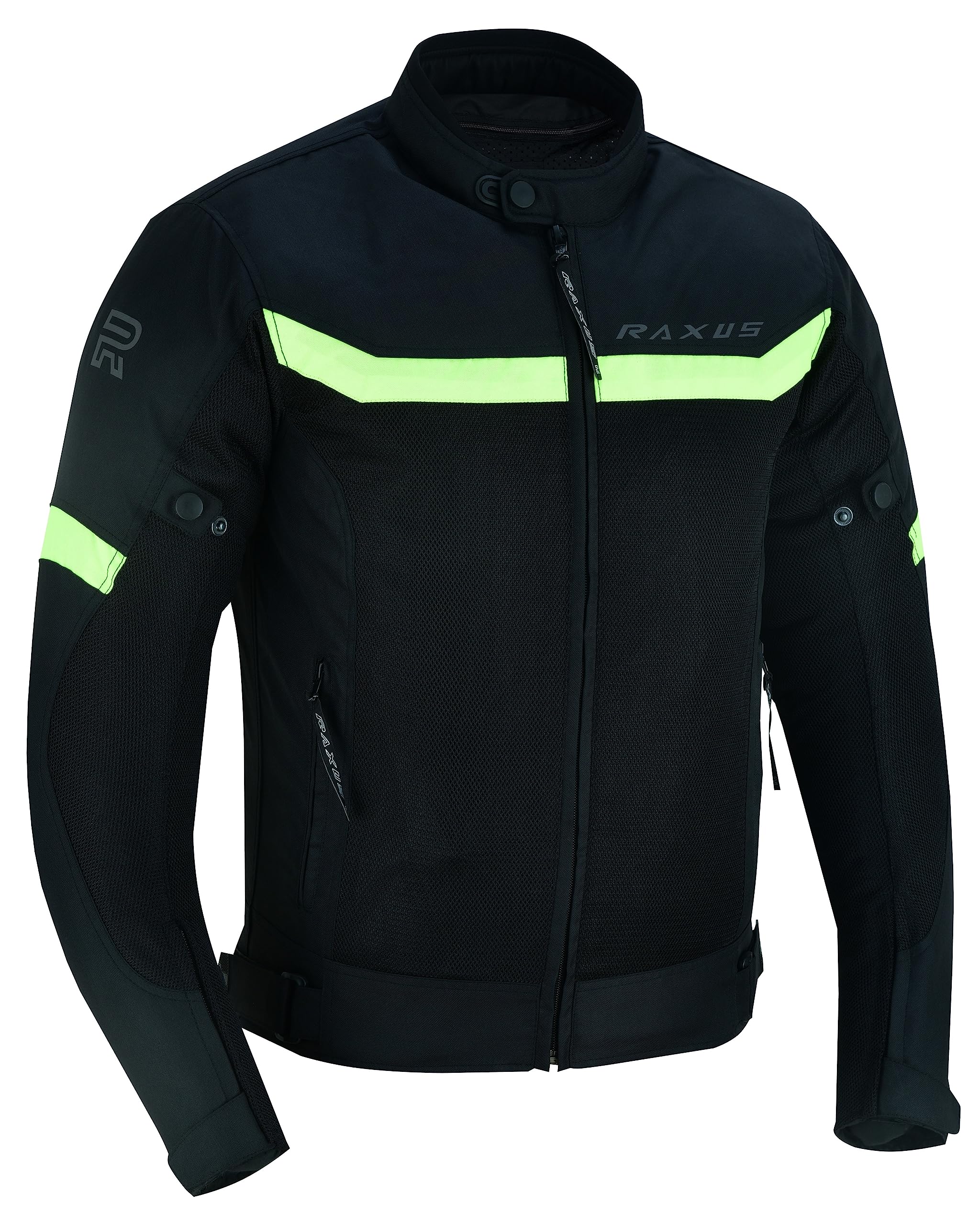 RAXUS Giacca Moto Estate Uomo Storm Omologata CE