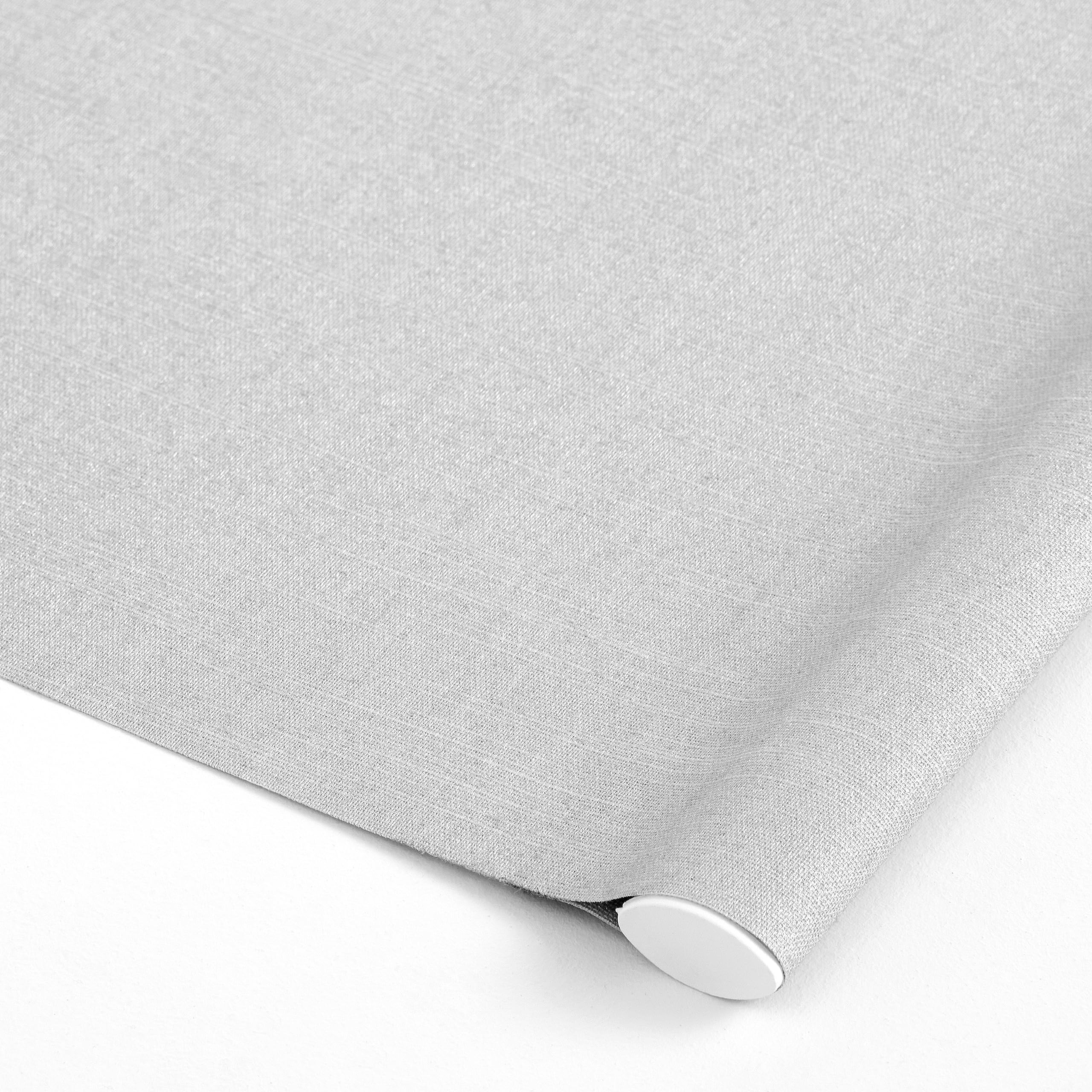 Blindecor Ara Versailles Store Enrouleur translucide Argenté 120 x 190 cm Dimensions approximatives du Tissu 117 x 185 cm