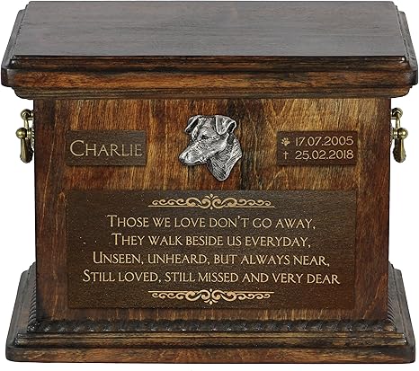 jack russell urn