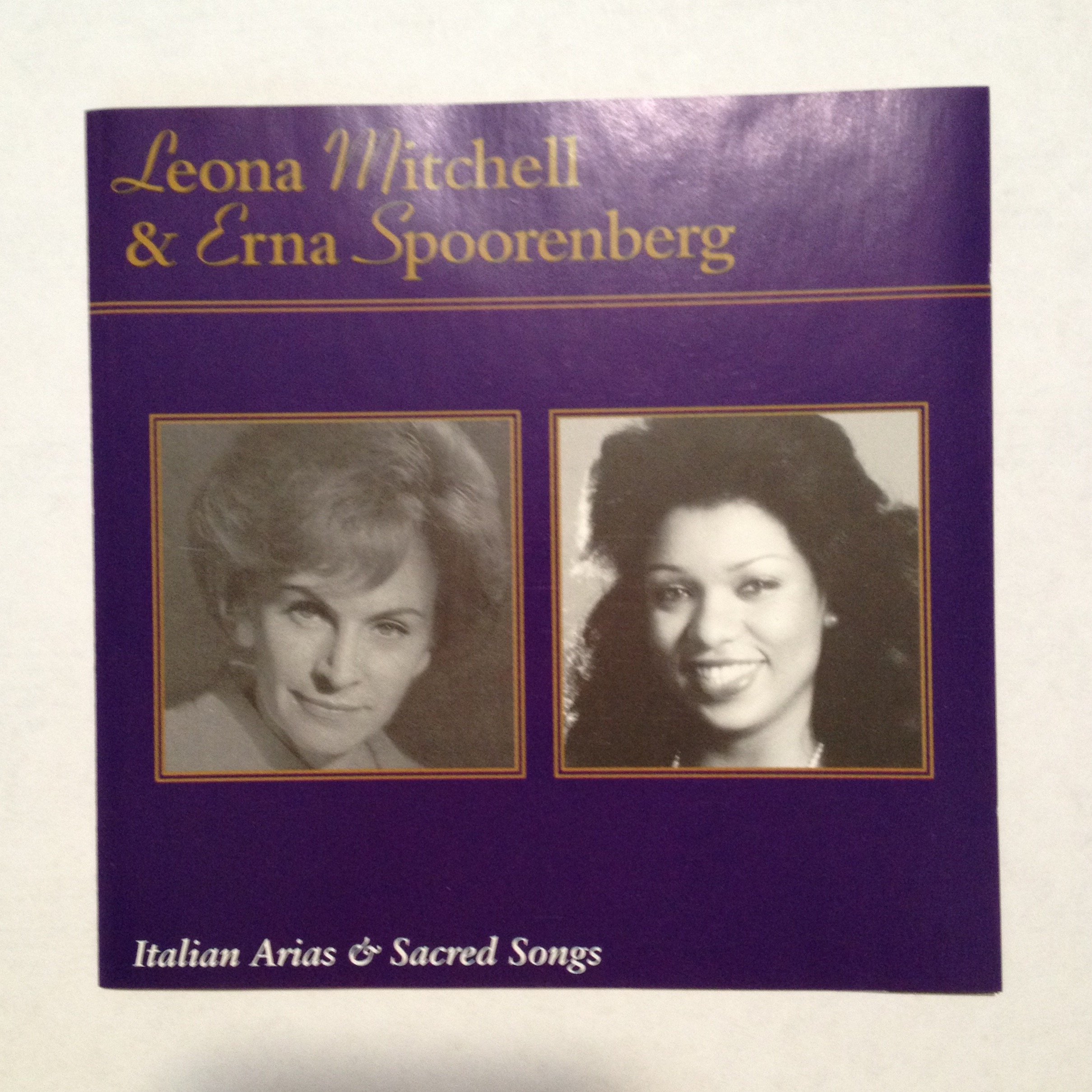 Leona Mitchell and Erna Spoorenberg - Italian Arias and Sacred Songs (1992-10-30) [Audio CD]