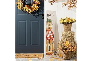Glitzhome 42"H Wooden Happy Fall Porch Decor