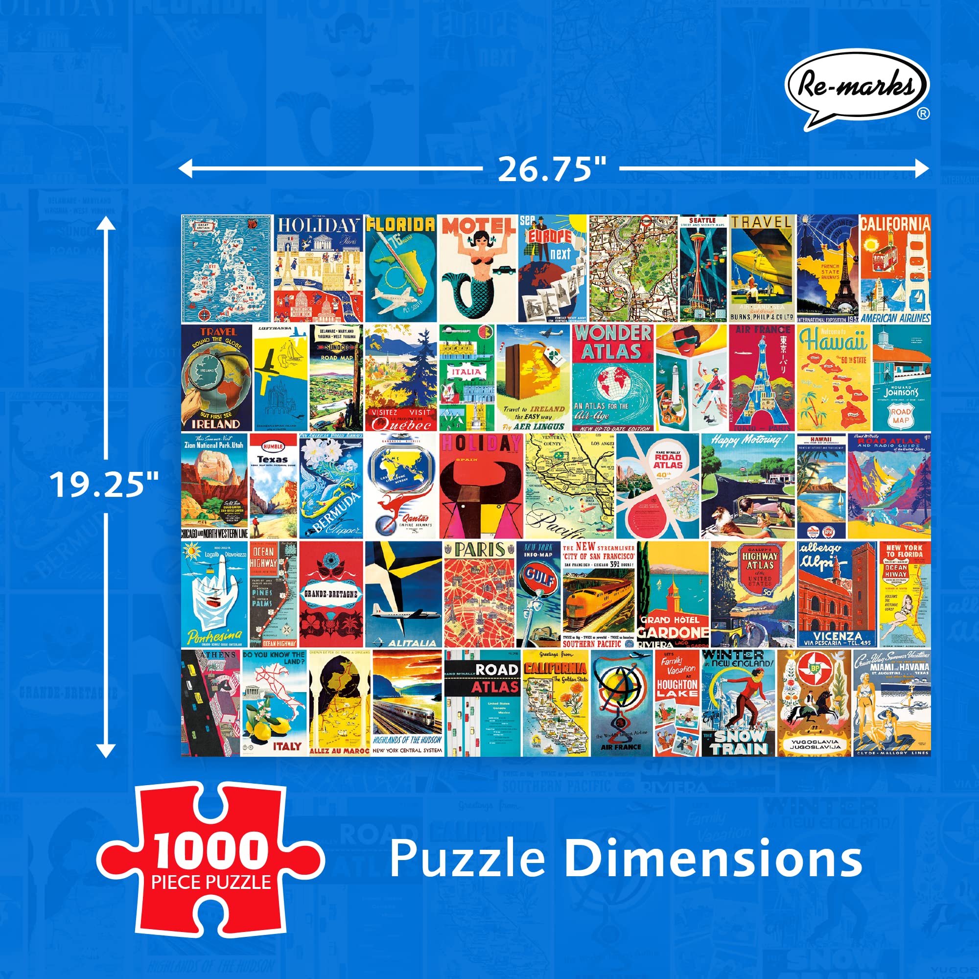 ジグソーパズル The Atlas - Old Map jigsaw puzzle 1000p. Amazon.com: Robert Frederick, Atlas Map, 1000 Piece Jigsaw