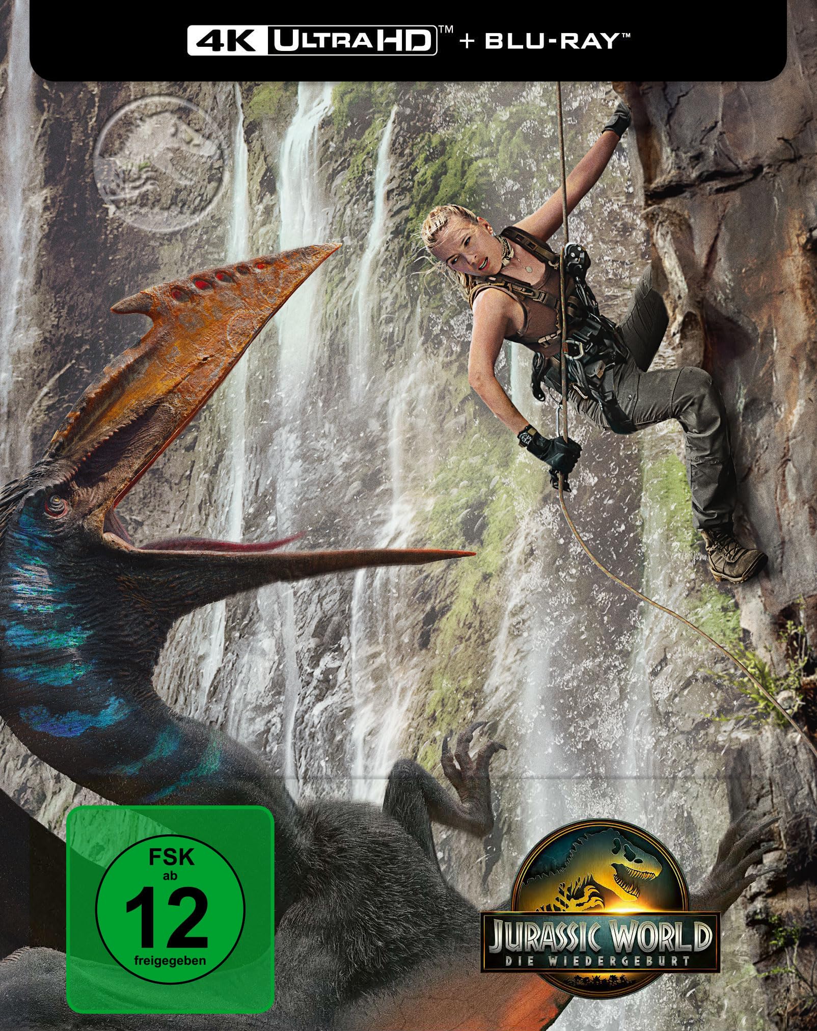 Jurassic World: Die Wiedergeburt - Limited Steelbook [4K Ultra HD], [Blu-ray]