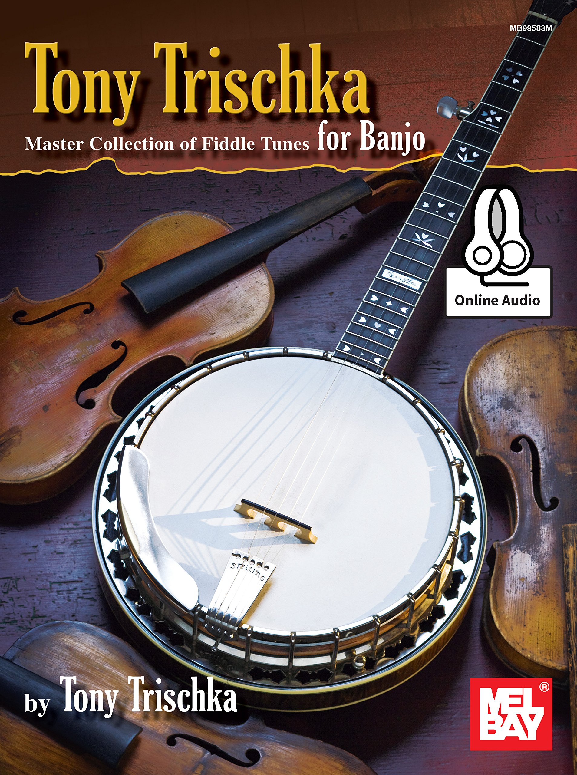 Recueil de partitions pour Banjo Tony Trischka méthode tablatures musique fiddle tunes