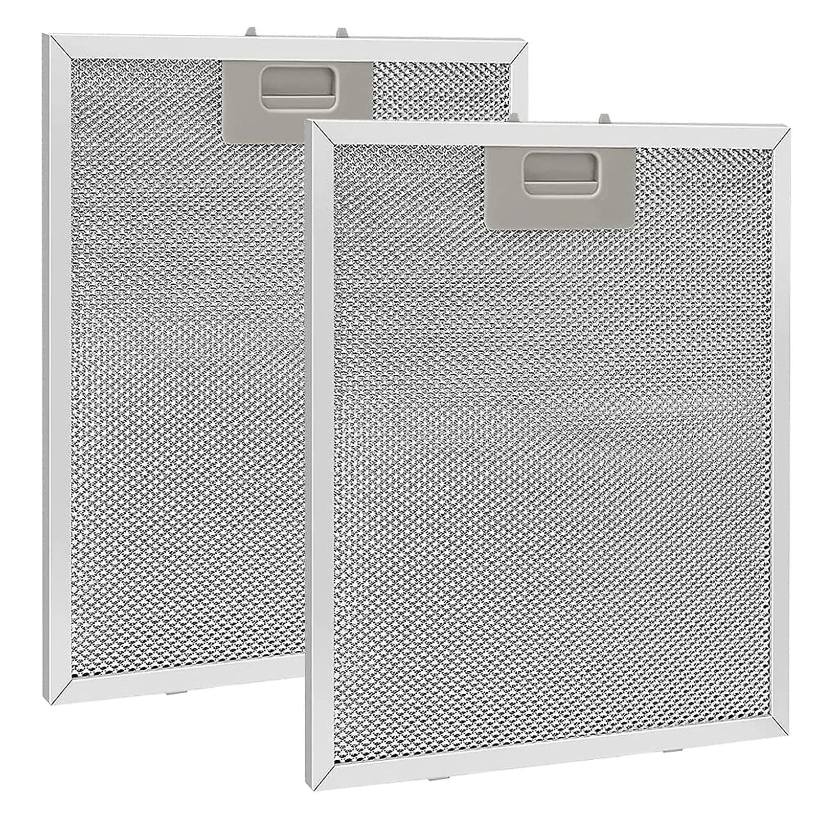 2 Stück Metallfettfilter für Dunstabzugshauben 320x260mm Filter Metall Ersatzfilter Aluminium-Fettfilter Austauschfilter Universal für Küchenabzugshauben