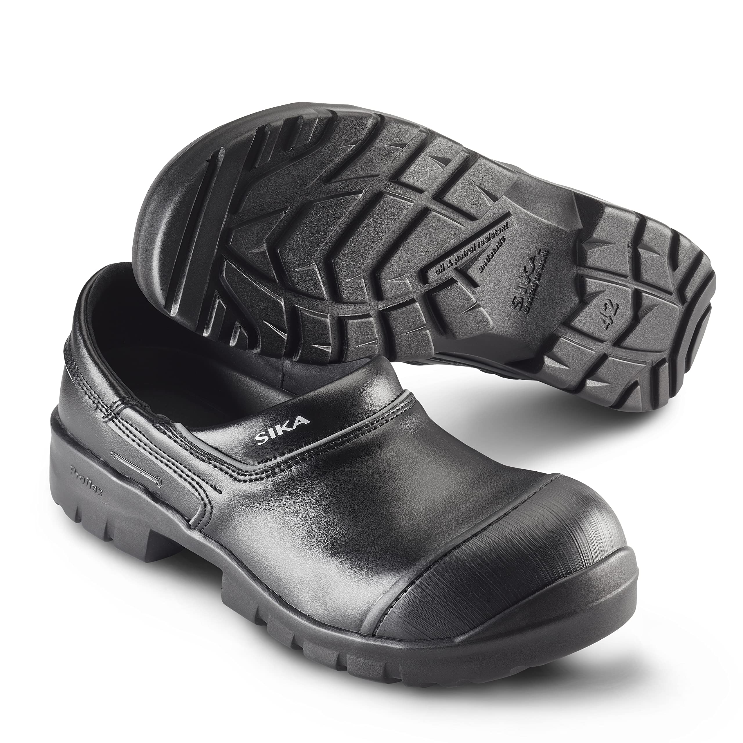 SIKA 19322 Proflex geschlossener Clog S3 SRC - Ideal für Land-/Forstwirtschaft und Fischerei, Leicht-, Schwerindustrie, Baugewerbe und Handwerk, Transport und Lager, Lebensmittelindustrie