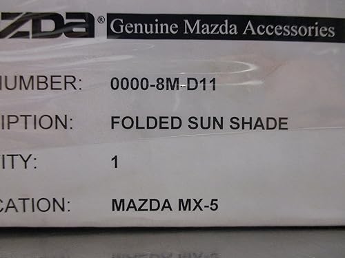 Miniatura 7 de Mazda Protector solar para parabrisas 0000-8M-D11