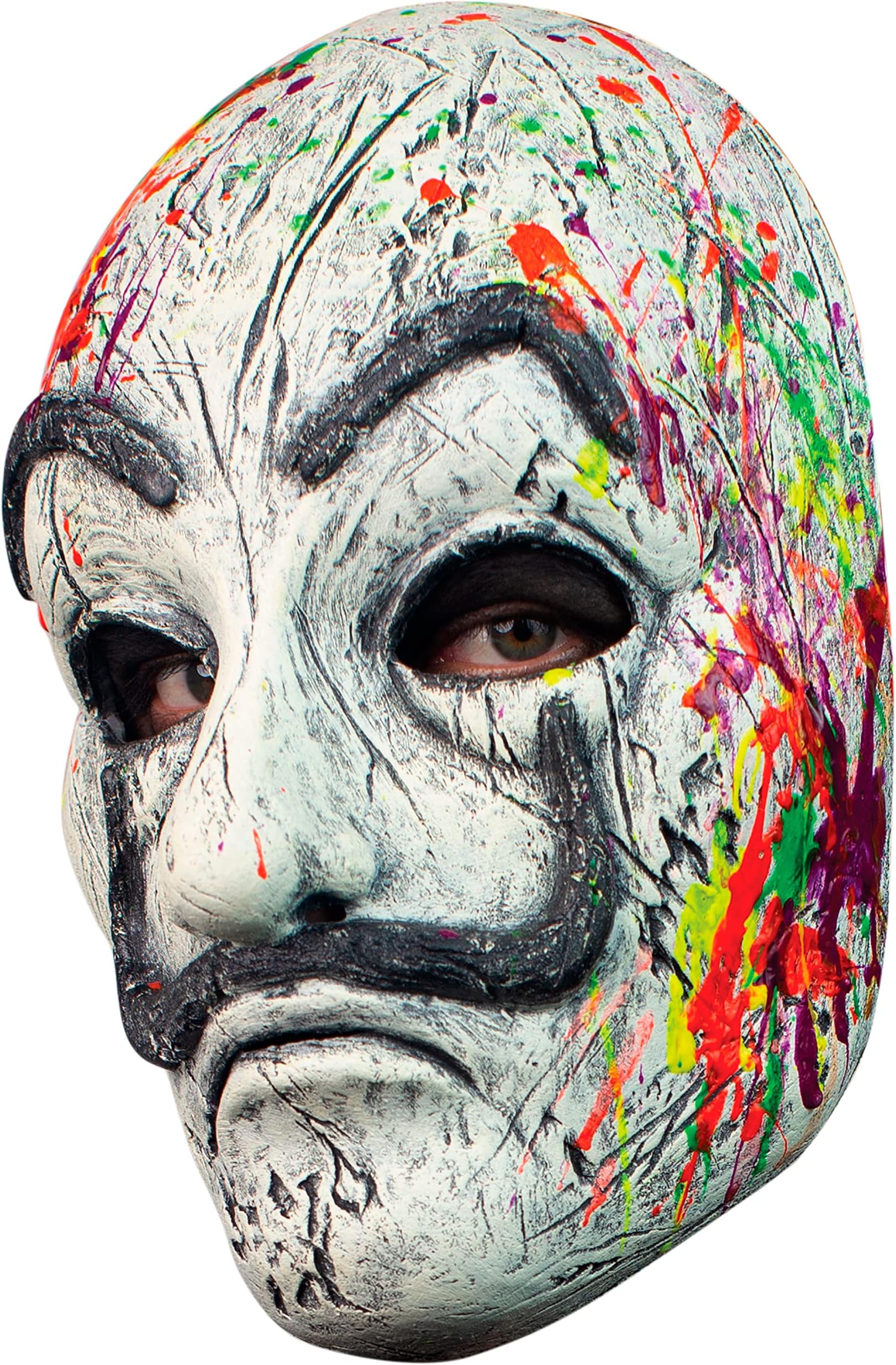 Neon Artist Latex Mask. Seroius Neon Dali Latex Mask.Urban Masks Line