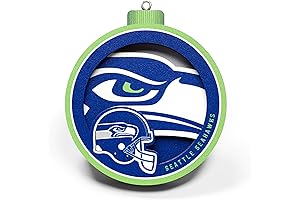 YouTheFan NFL 3D Logo Series Ornament Seahawks