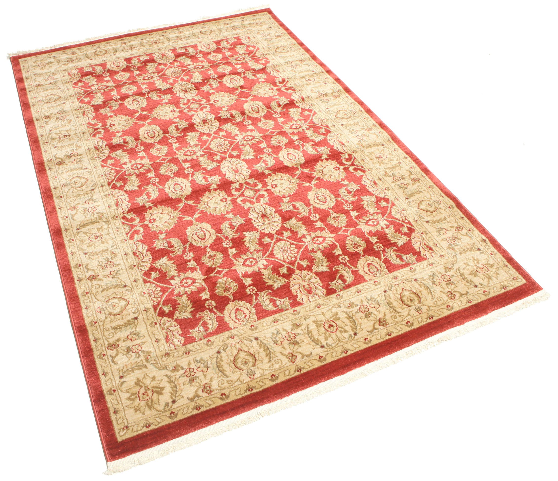 RugVista Ziegler Kaspin Tapis, 160 x 230 cm, Rouge