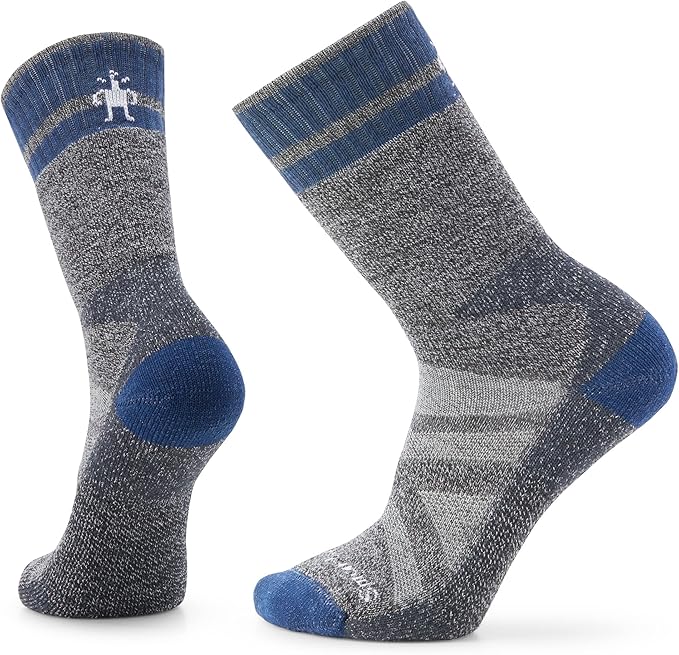 Chaussettes De Randonnée Smartwool Hike Classic Edition - Homme, Taupe, Taille S - Confort Et Coussin Intégral