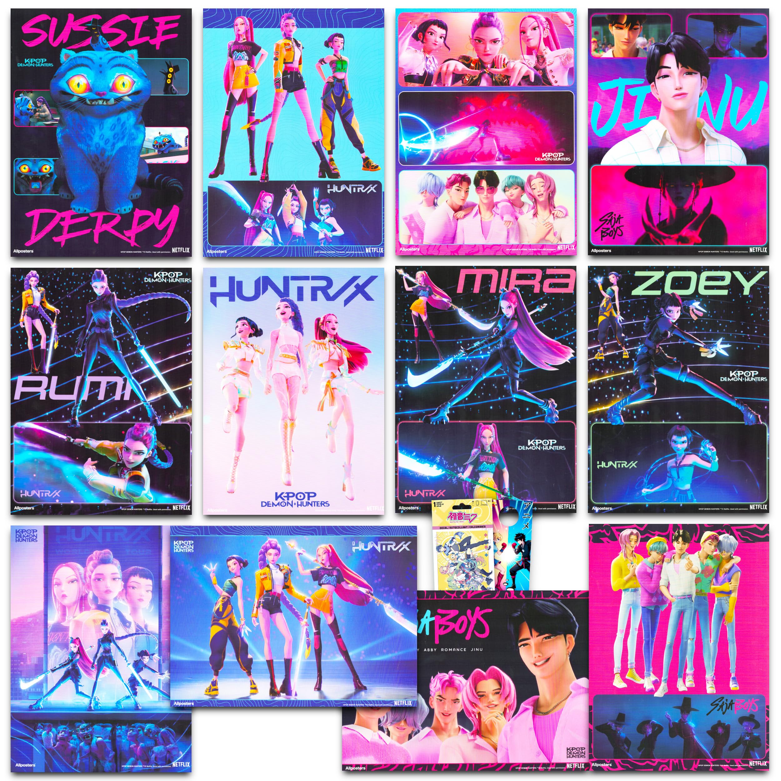 Kpop Demon Hunters Poster Book Review: Neon Luxe Decor