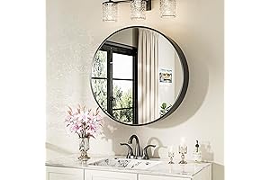 Keonjinn 20 Inch Round Medicine Cabinet with Mirror - Your Space-Saving Bathroom Essential