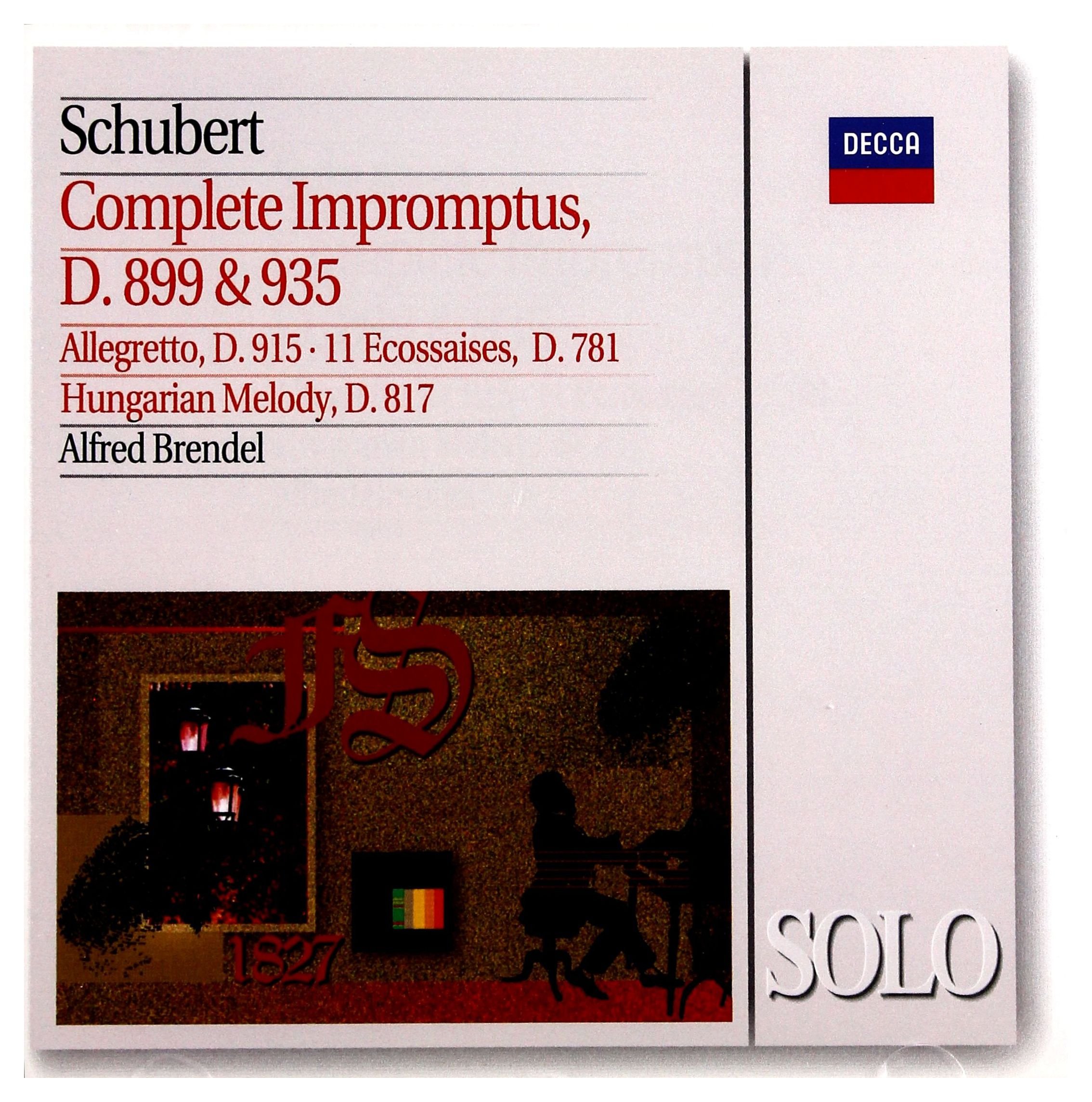 Schubert: Complete Impromptus, D.899 & 935 [Audio CD] BRENDEL,ALFRED and SCHUBERT,FRANZ