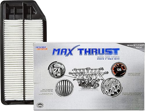 Miniatura 133 de Spearhead MAX THRUST - Filtro de aire para motor, para vehículos de bajo y alto kilometraje, aumenta la potencia y mejora la aceleración