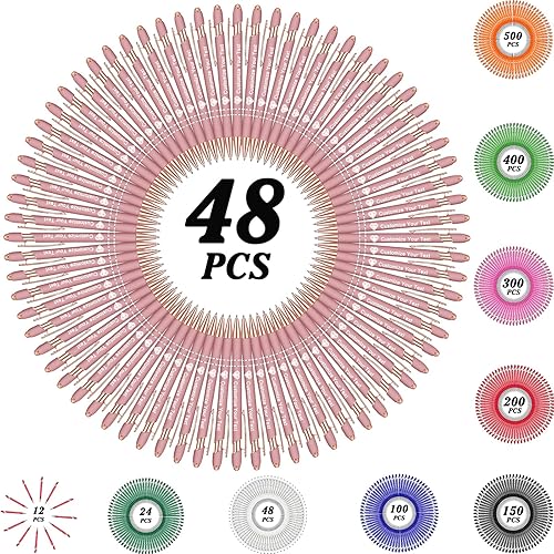 48 bolígrafos personalizados, bolígrafos personalizados con logotipo de nombre, bolígrafos de tinta personalizados con nombre comercial y nombre