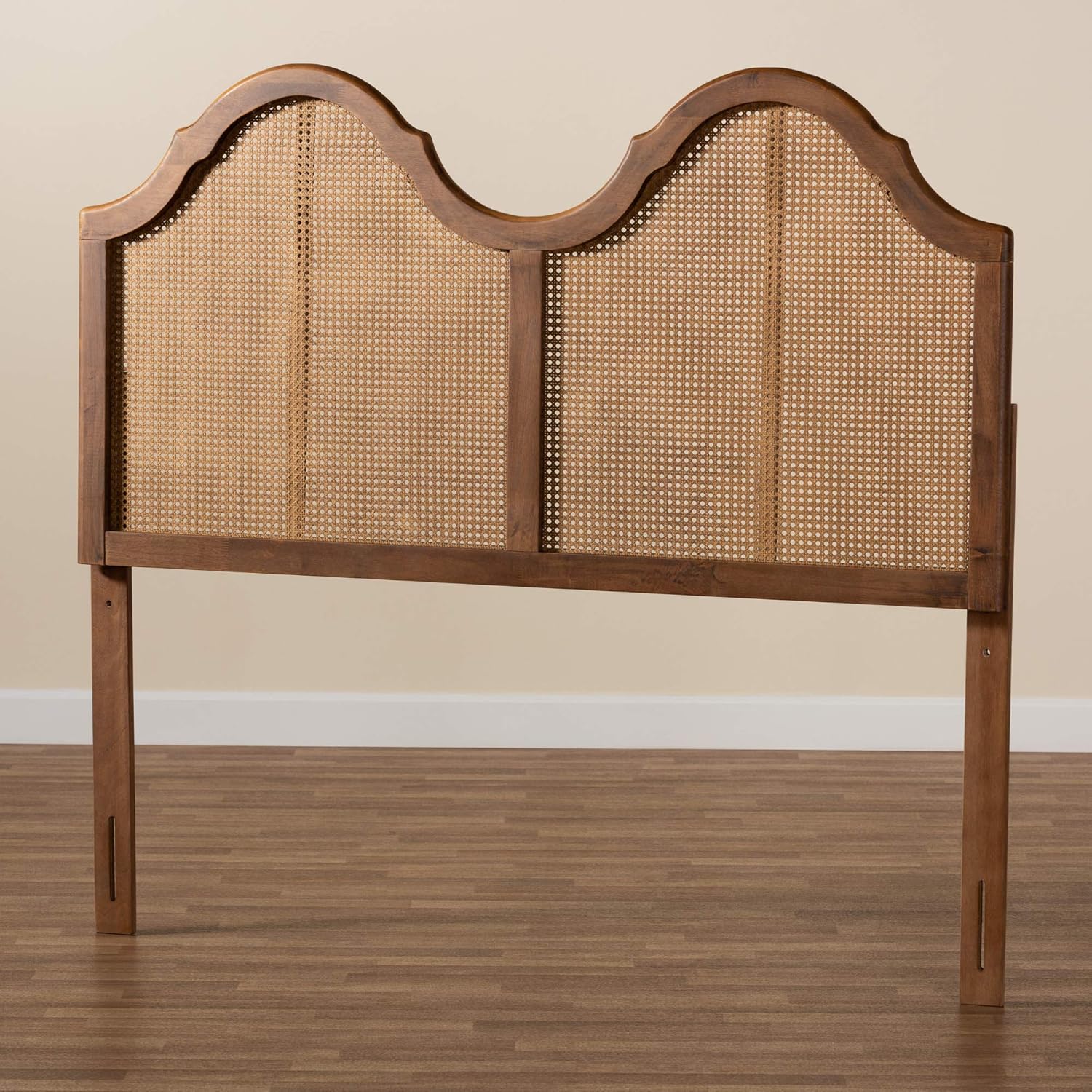 Baxton Studio 181-11127-AMZ Headboards, Ash Walnut, Full
