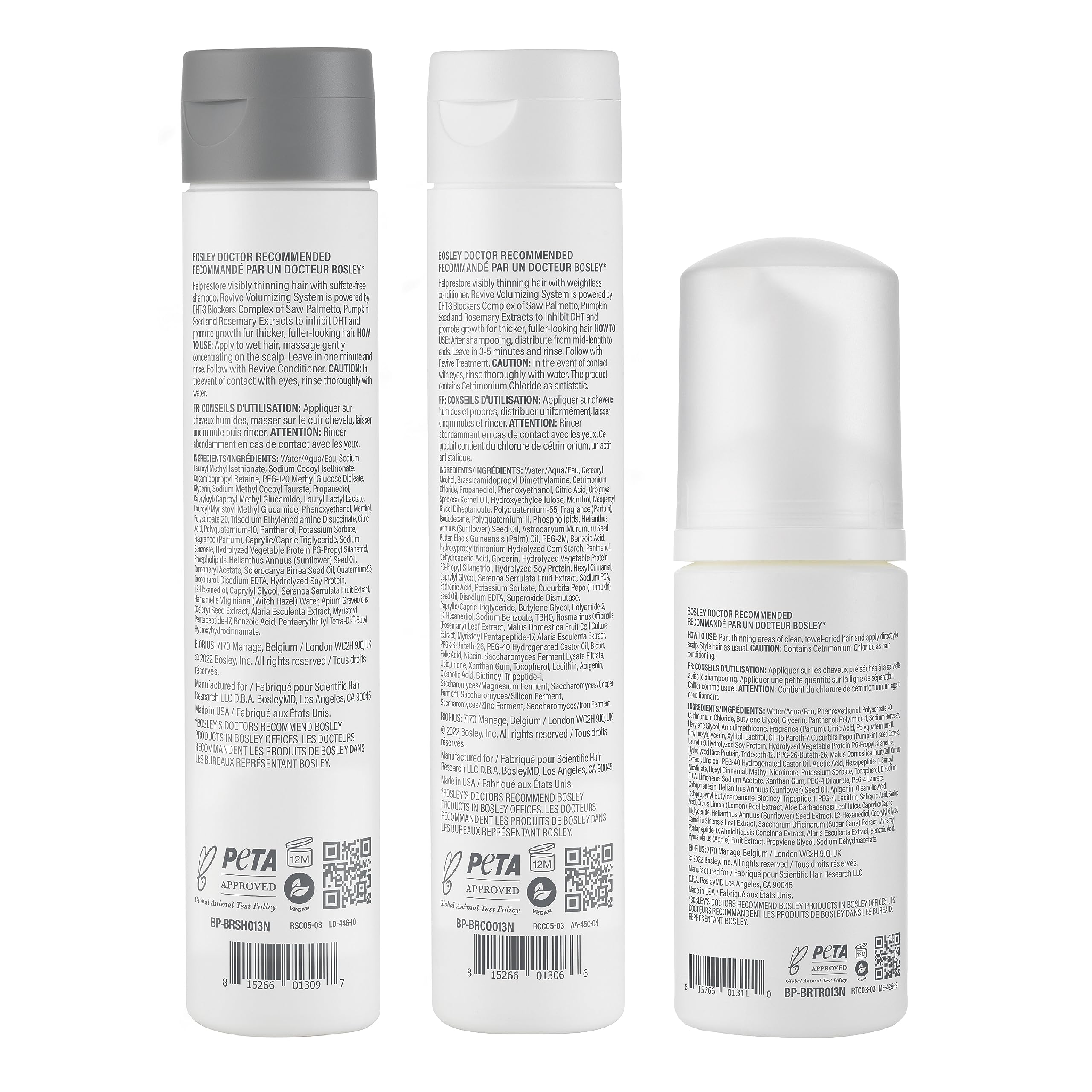 BosRevive Rosemary Hair and Scalp Care