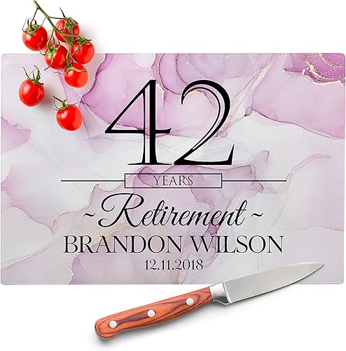 Letreros de cocina personalizados para parejas, 12 opciones de color, 11 x 15 pulgadas, tabla de cortar de vidrio personalizada, boda y aniversario