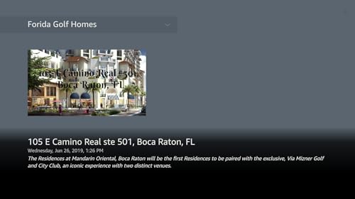 Florida Golf Homes TV Network