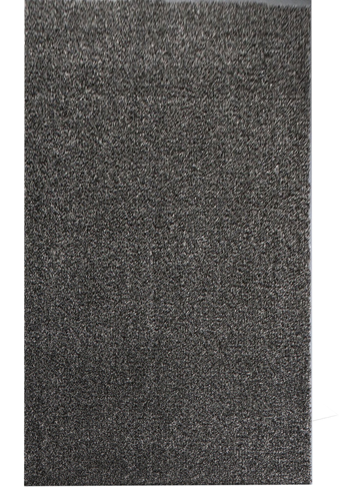 ASPECT COSY PLUSH Soft Shaggy Rug (Black/Cream, 120x170cm)