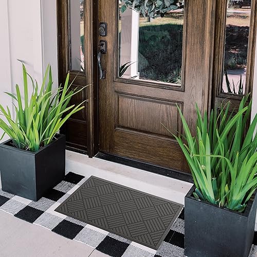 Miniatura 6 de Tapete prémium para todas las estaciones con parte trasera de goma antideslizante, resistente a la intemperie, a las manchas y a la decoloración,