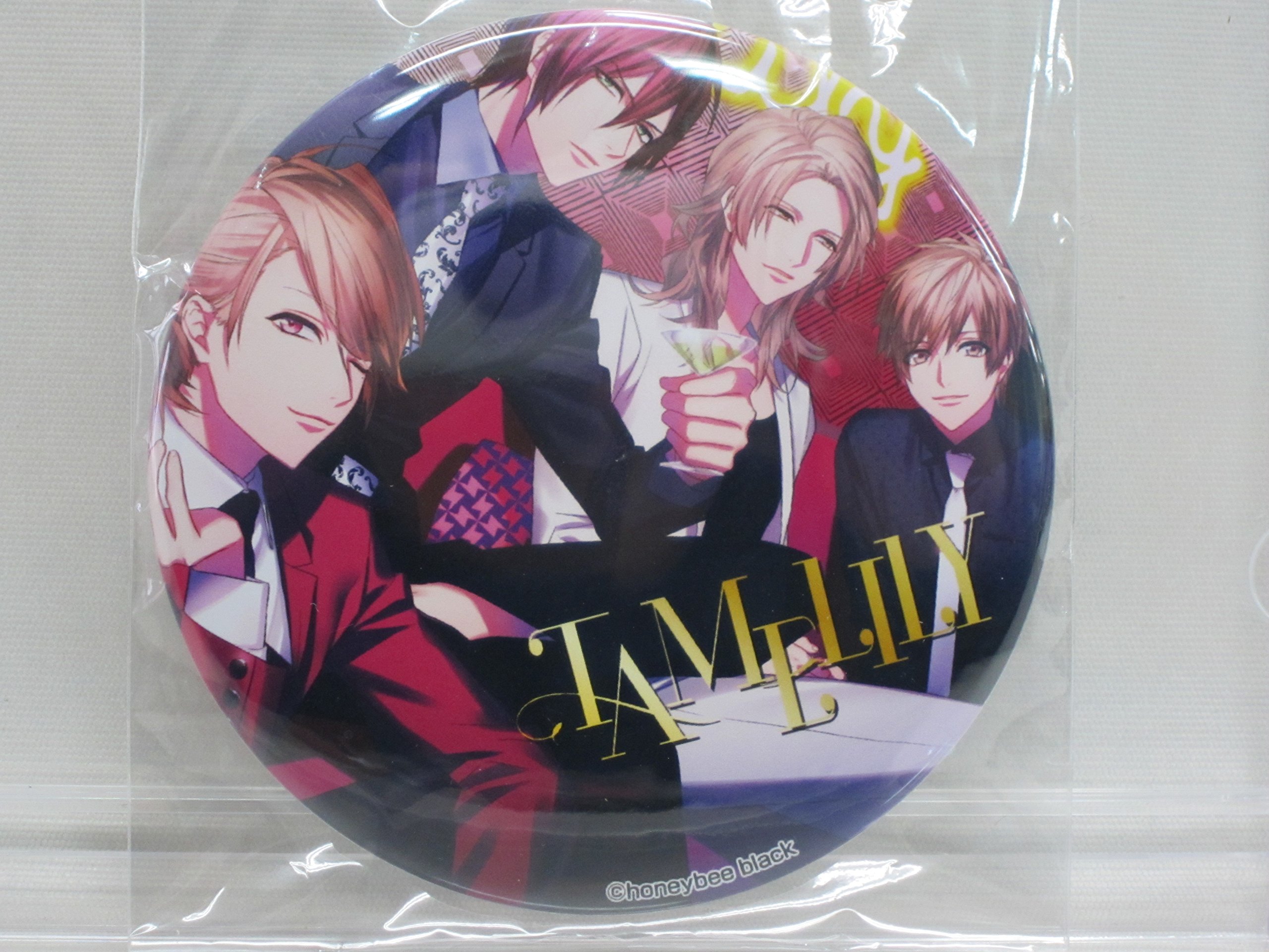 Amazon | TAMELILY (依都 時明 宗太郎 亜貴) 缶バッジ （単品 
