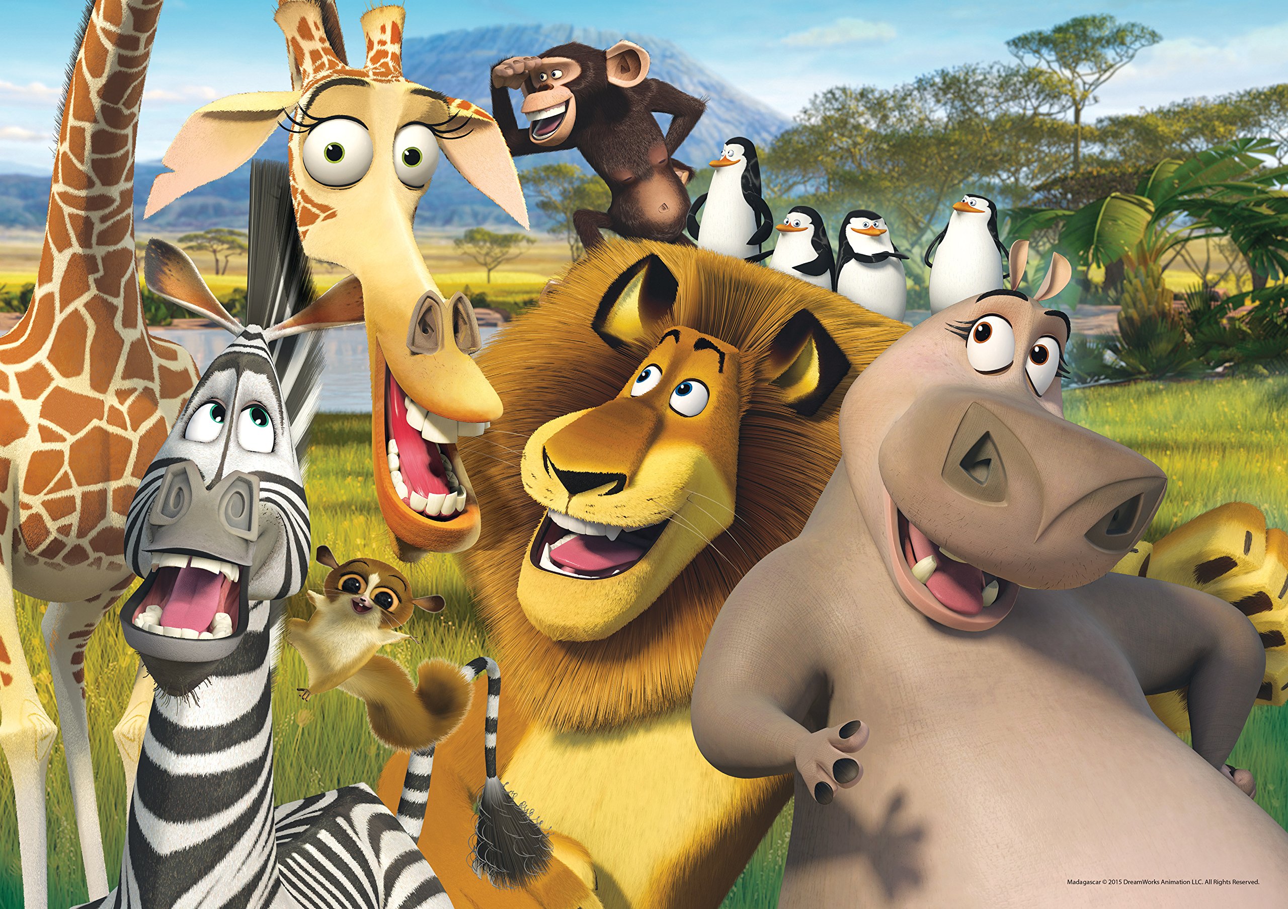 Clementoni Madagascar 60 Parça Çocuk Puzzle : Amazon.com.tr: Oyuncak