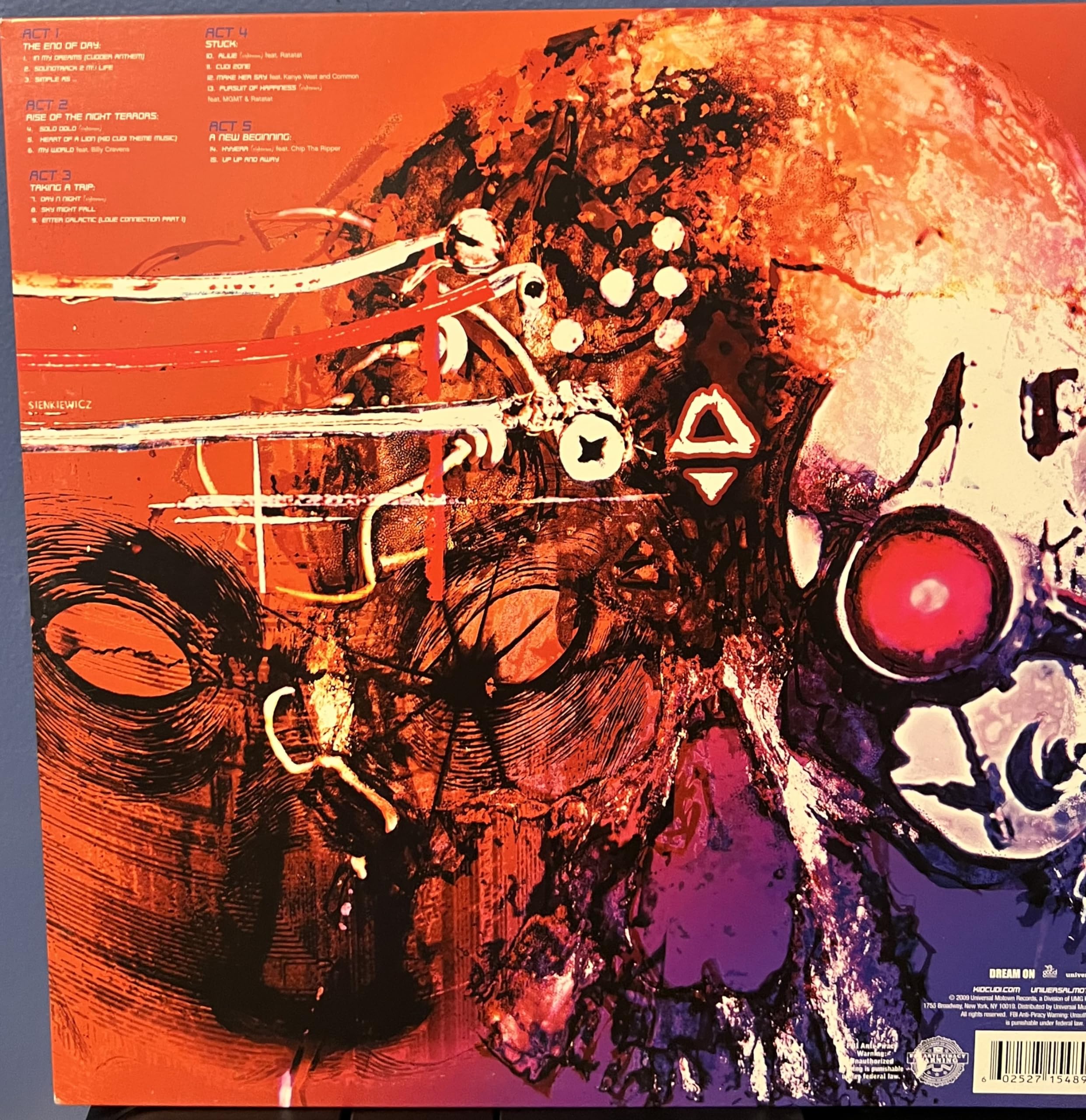 Kid Cudi - Man on the Moon レコード Kid Cudi-Man On The Moon 2LP-Vinyl | Newbury Comics