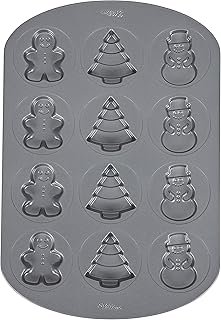 Wilton Holiday Cookie Pan 12-Cavity