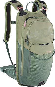 EVOC Stage 6 technischer Bike-Rucksack fur Enduro Biking und andere Outdoor-Aktivitaten durchdachtes Taschenmanagement, maximale Ruckenbeluftung, Trinkblasenfach