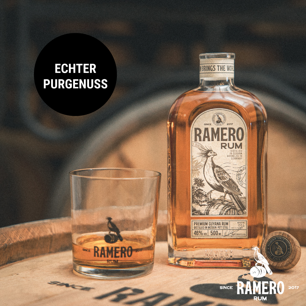 RAMERO Rum Cask Selection World Spirits Award 2022 prämiert, min. 3 Jahre gereift in Rotwein- und Whiskyfässern in… – Bild 8