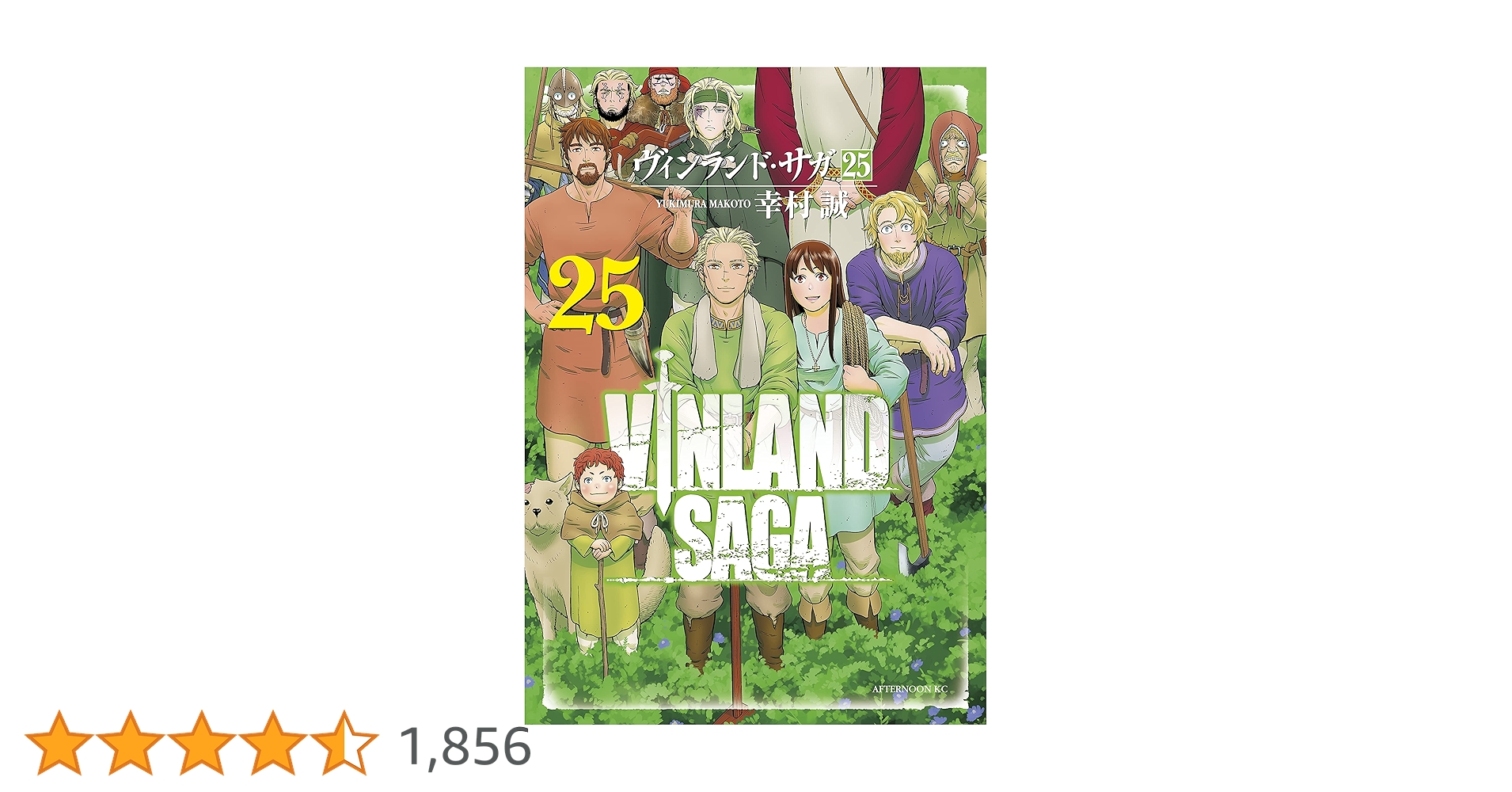 【中古】 ヴィンランド・サガ繋がれた花嫁編/講談社/幸村誠 ヴィンランド・サガ（25） (アフタヌーンコミックス) | 幸村誠