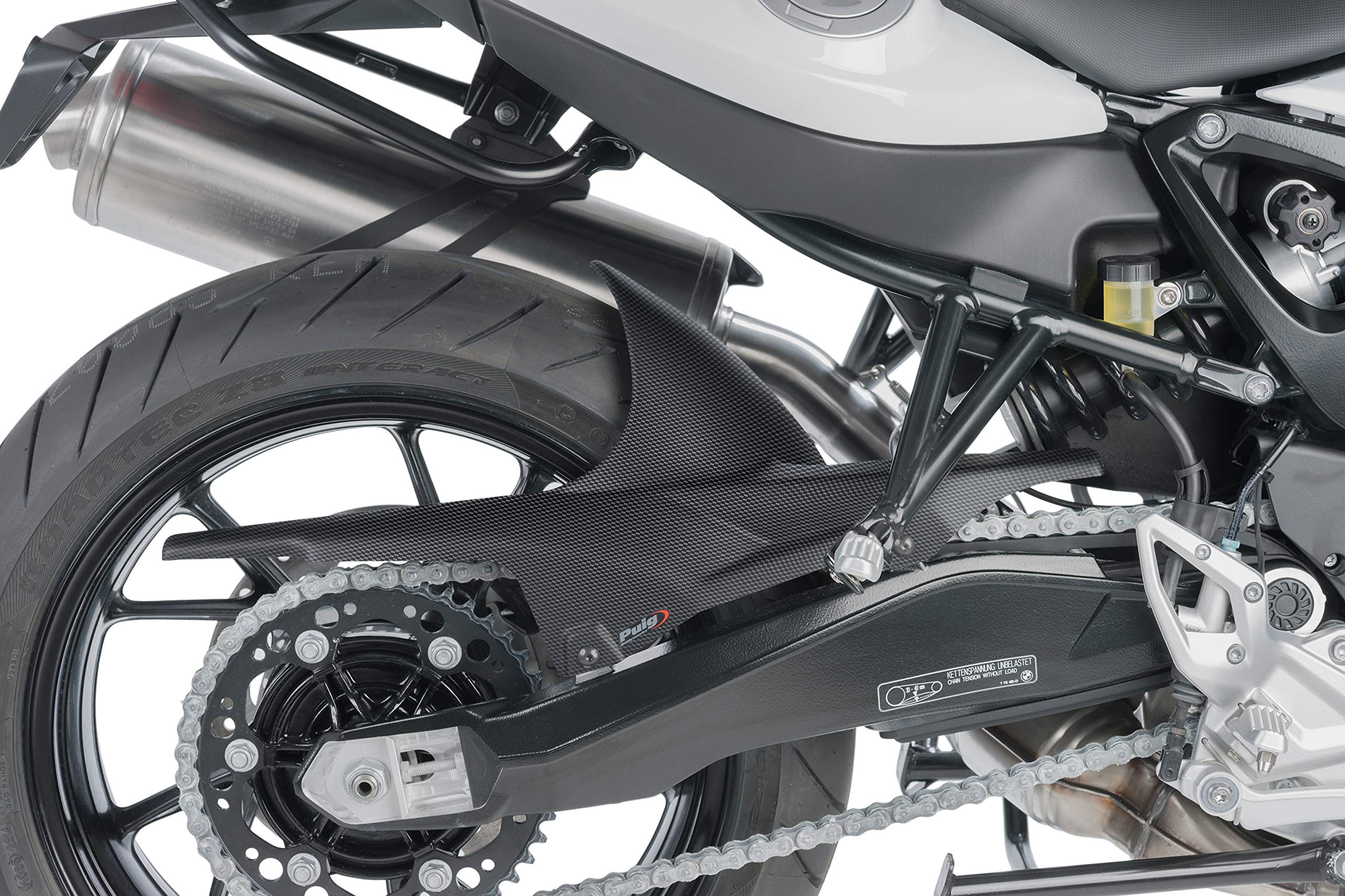 Puig 6352C Parafango Posteriore Carbon Look Per BMW R1200GS (14'-18') – Omologato TÜV - 2