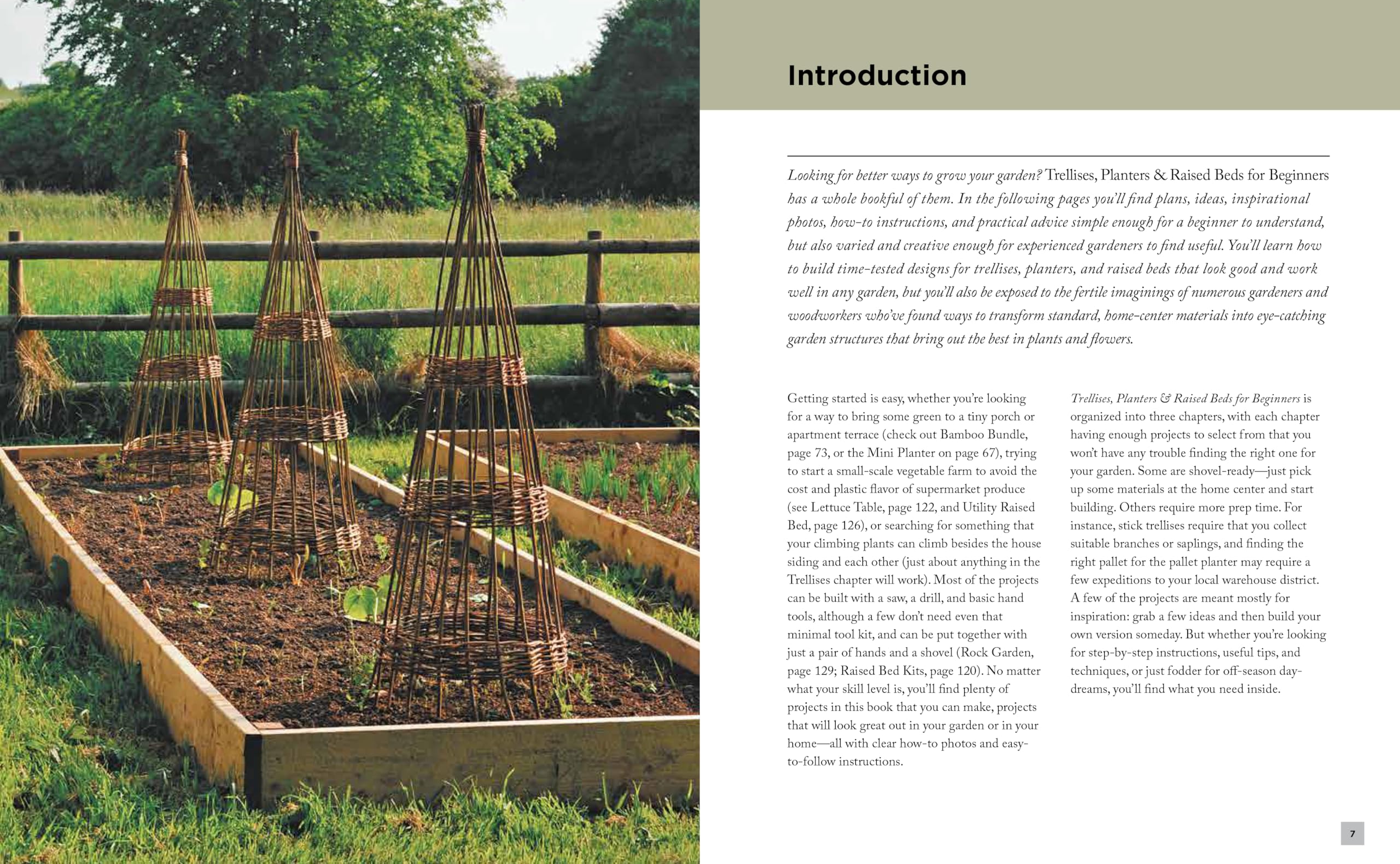 Trellises, Planters & Raised Beds for Beginners: 30+ Easy, Unique, and Useful Projects You Can Make with Common Tools and Materials - Image 3