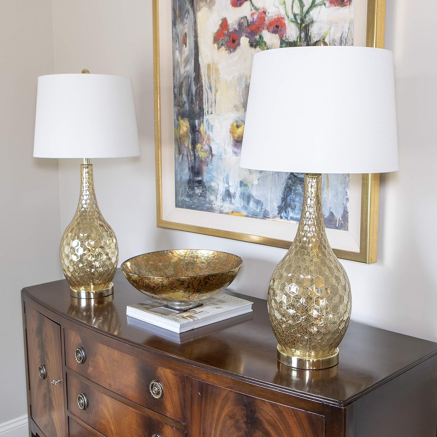 Uр Tо 40% оƒƒ Decor Therapy MP2007, Ombra Gold Mercury Glass Bіg Sаlе Decor Therapy MP2007, Ombra Gold Mercury Glass