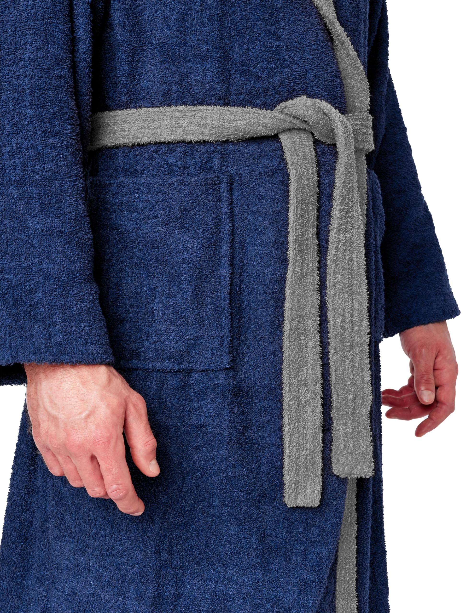 Ladeheid Albornoz de Baño 100% Algodón Ropa de Casa Hombre LA40-190