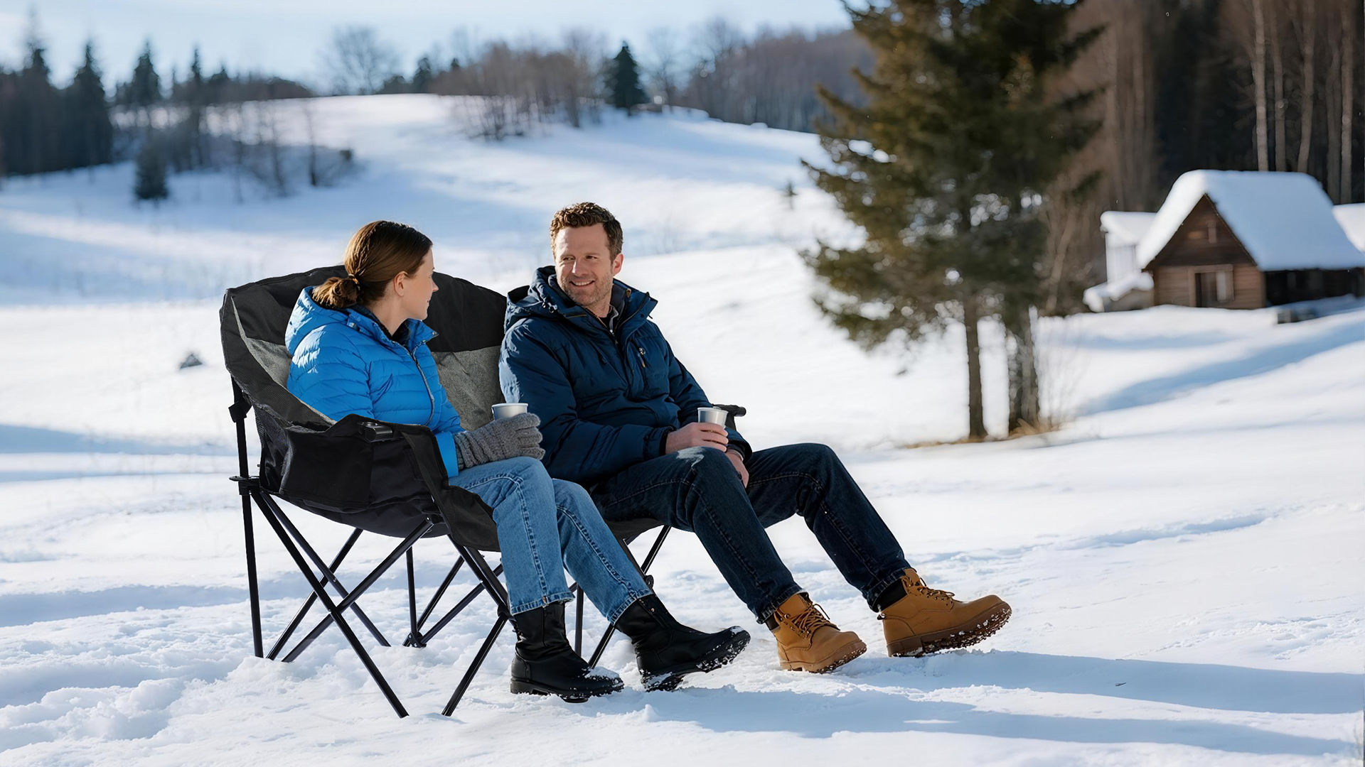 Amazon.com : Heated Double Camping Chair - Heated Loveseat Chair