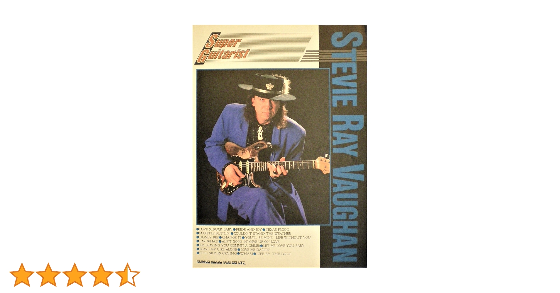 スティーヴィー・レイ・ヴォーンStevie Ray Vaughan 本 スティーヴィー・レイ・ヴォーン（ギターソロ）／Stevie Ray
