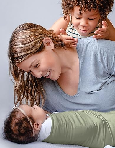 Miniatura 7 de The Ollie Manta para bebé ajustable para recién nacidos  Aprobado por pediatras para un sueño seguro  Fácil cierre  Brazos fuera  Ligero, lavable a