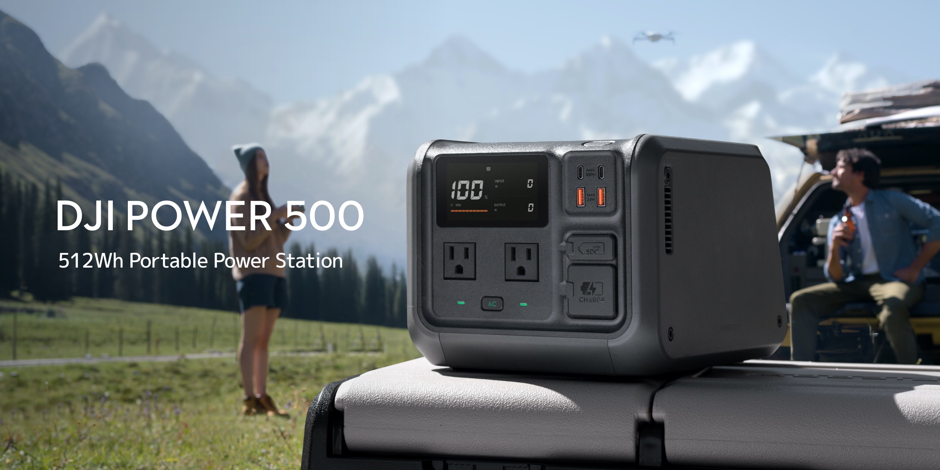 Amazon.com: DJI Power 500 Portable Power Station, 512Wh LFP