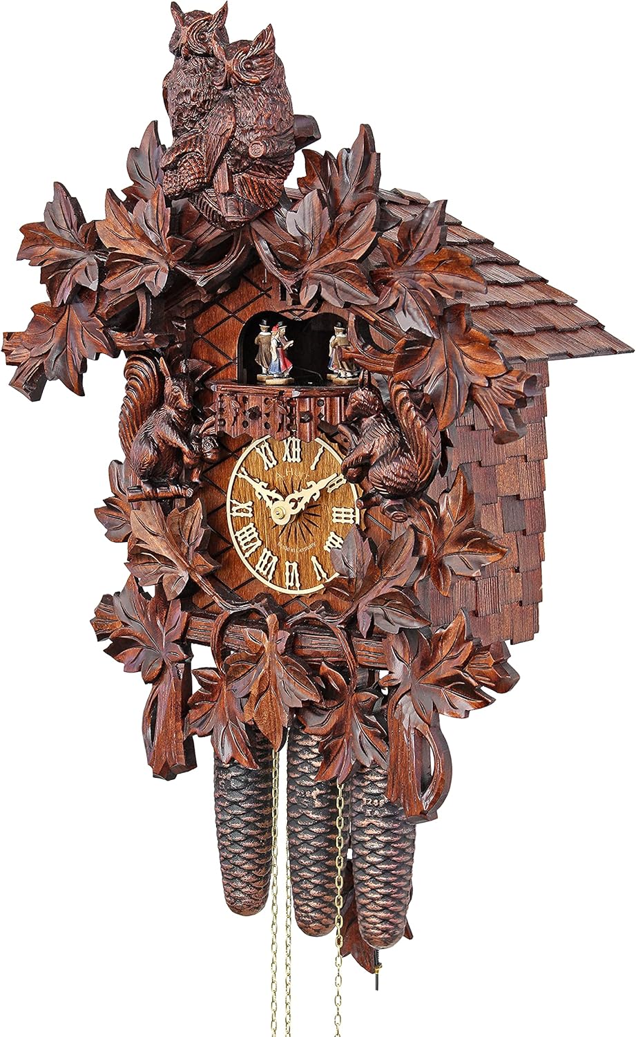 Cuckoo Clock - Forest Animals handshingled