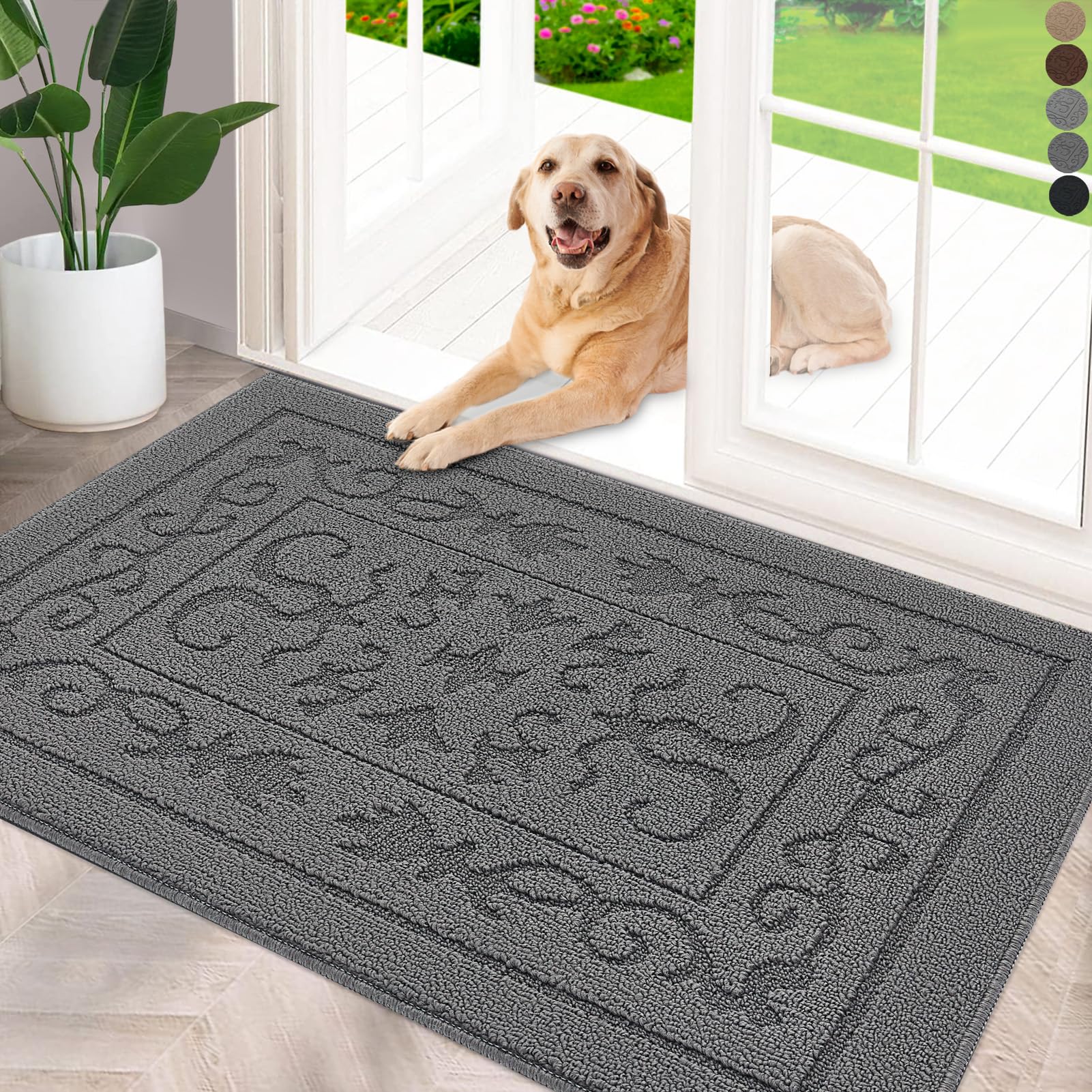 Amazon.com : FONEYI Indoor Door Mat 24