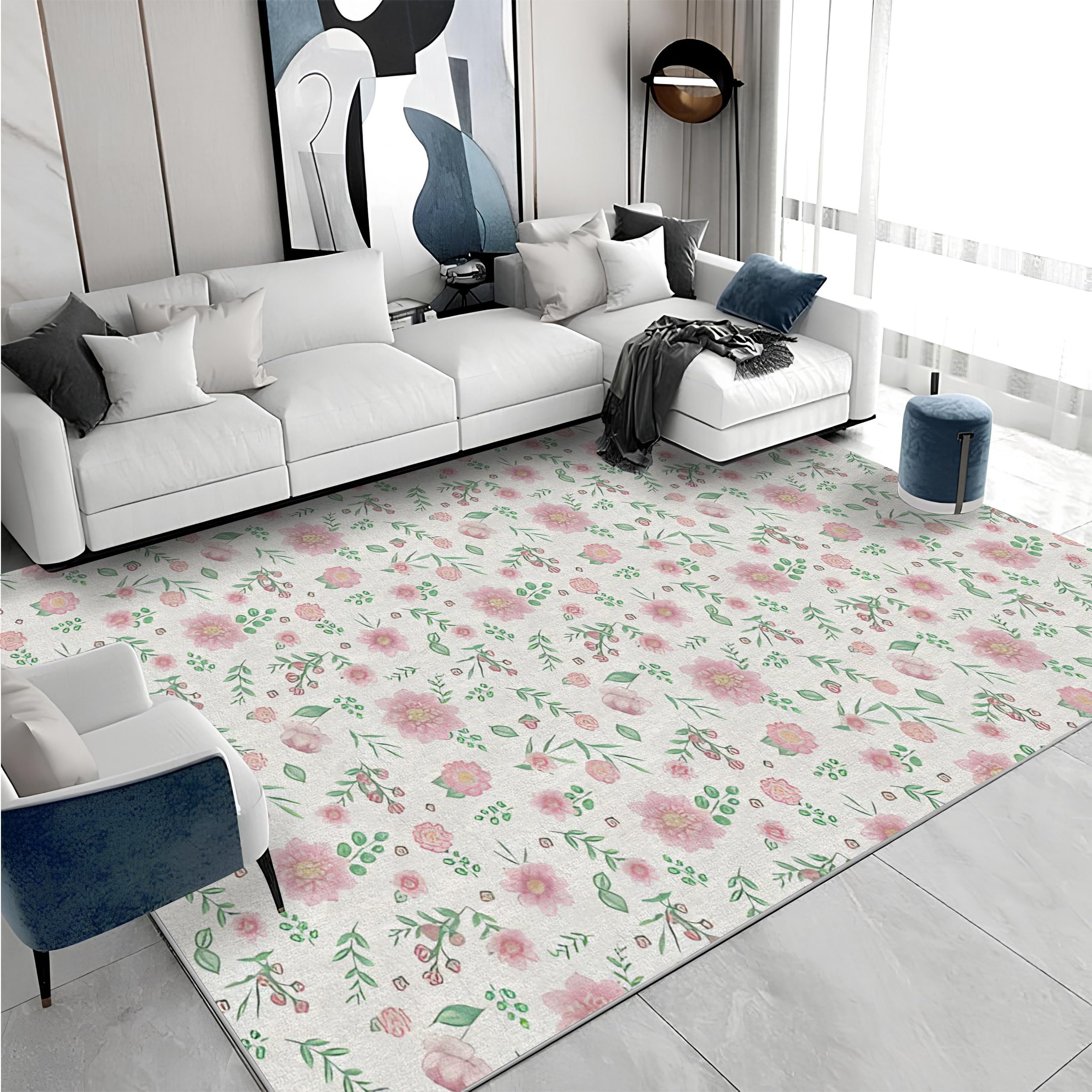 Moquette chambre douce et grand tapis de salon 160x230 pour ado et adulte