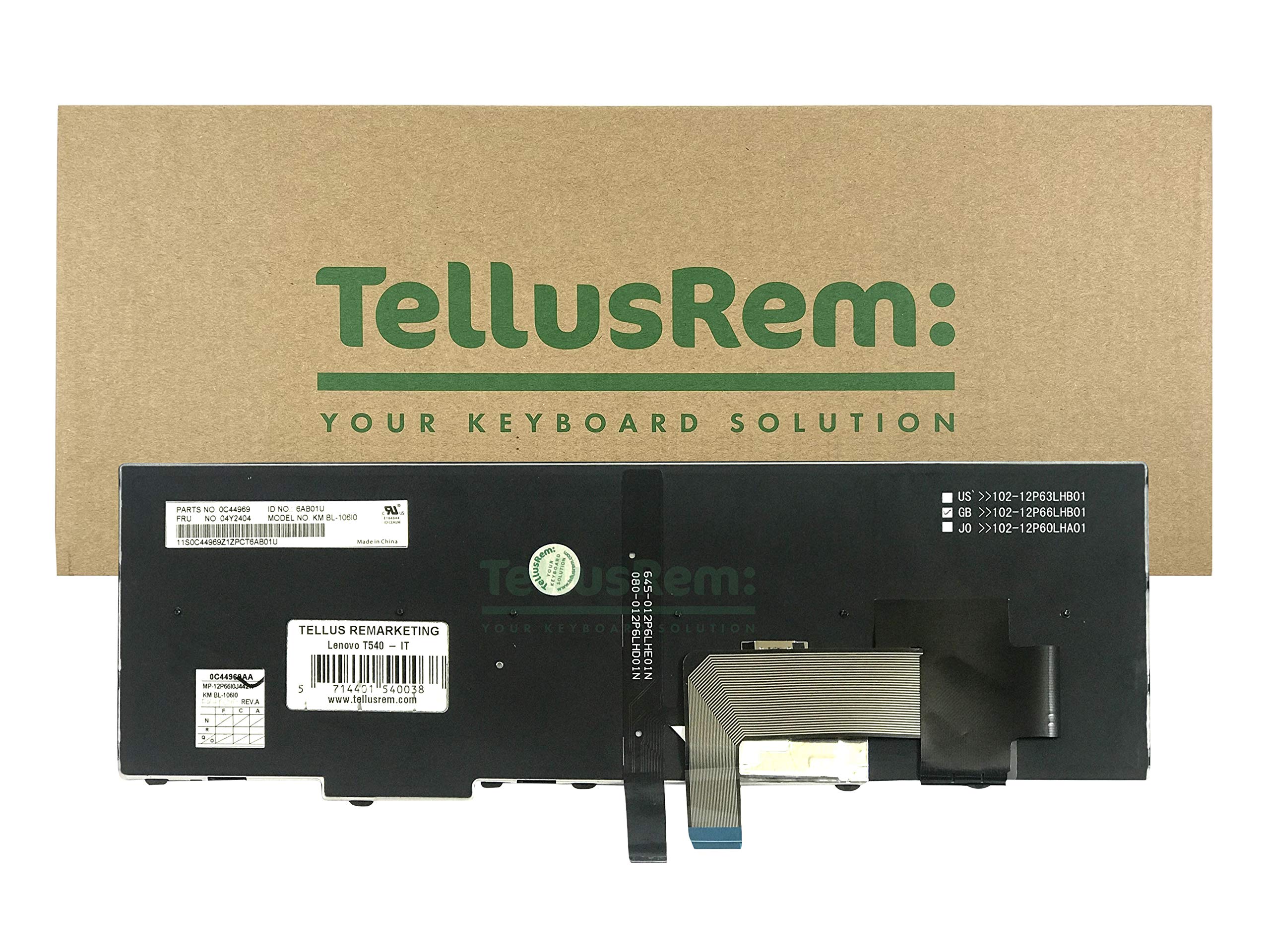 Lenovo Thinkpad E531 T540 T540P T550 L540 W540 W550S W550 W541 retroilluminata tastiera sostituzione Italiano