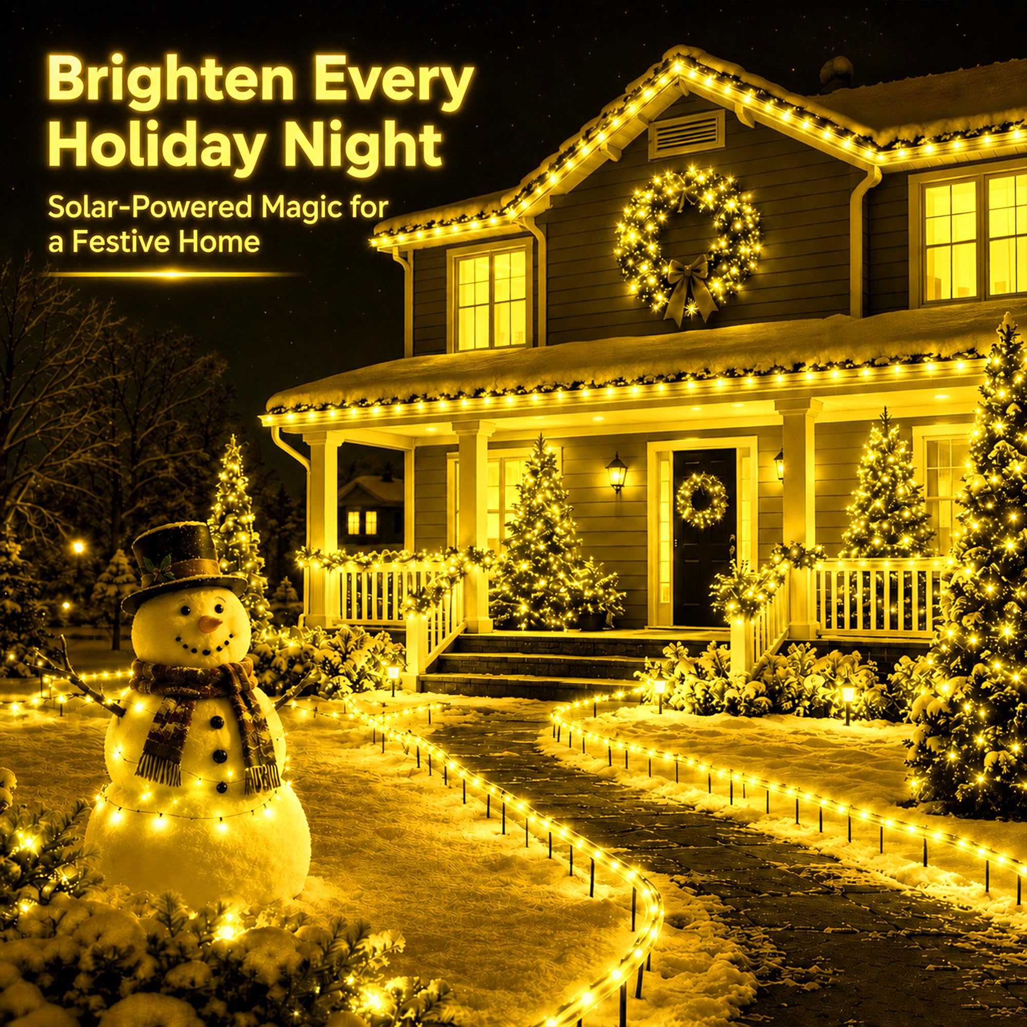 Luce a corda solare 39FT 100LED IP65 impermeabile all'aperto LED di rame fata stringa tubo luci per feste giardino cortile casa matrimonio natale Halloween festa albero decorazione illuminazione