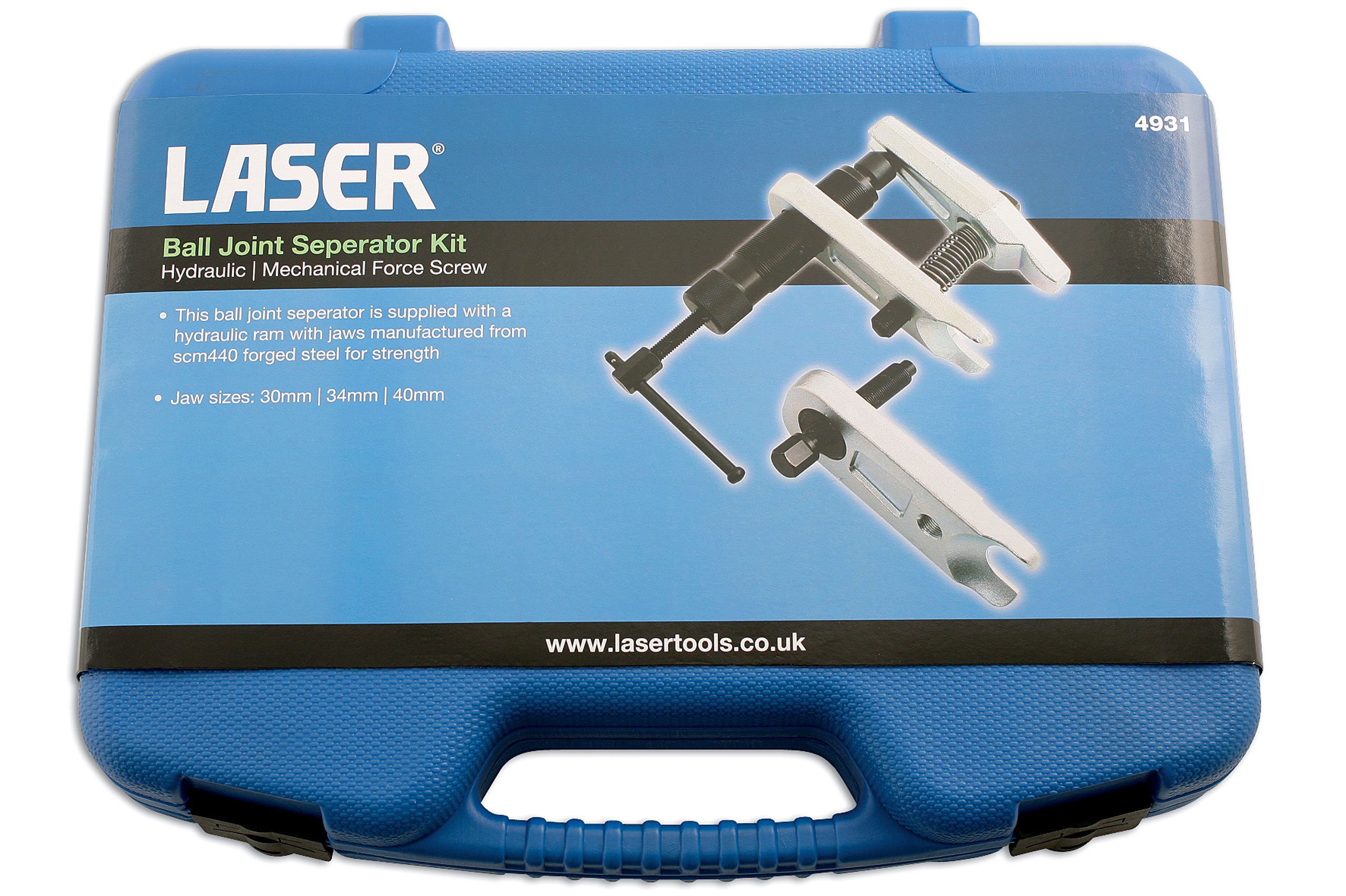 Laser 4931 Ball Joint Separator Kit - Hydraulic