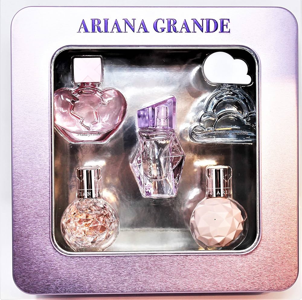 Ariana Grande Holiday Perfume Gift Set - 5 Signature Scents.
