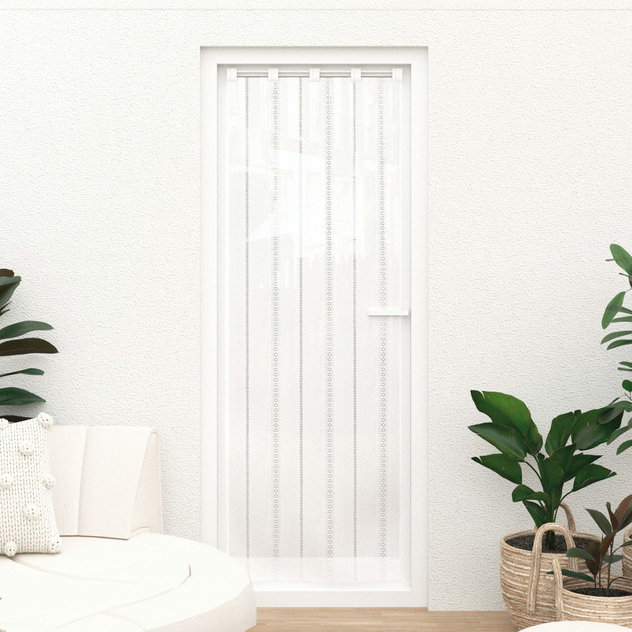 Soleil d'ocre, Door Window Curtain 70 x 200 cm Charlotte