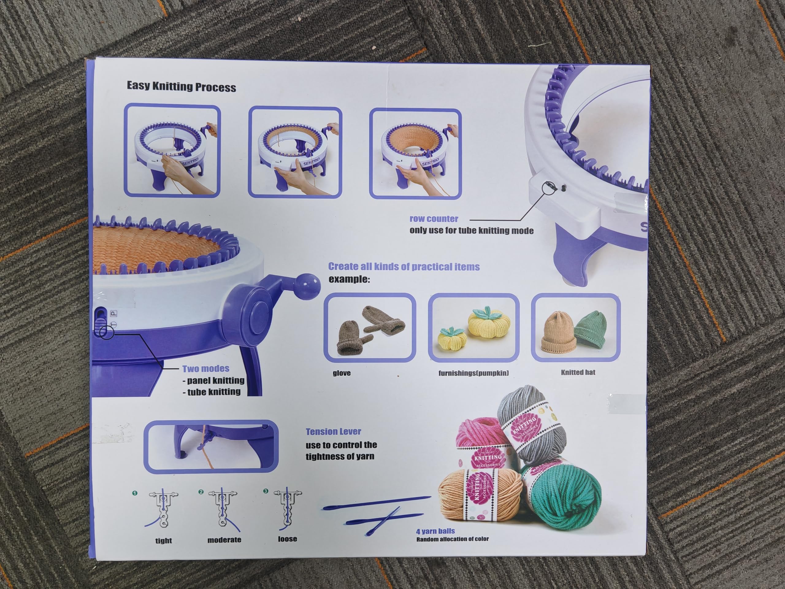 SENTRO Knitting Machine 40 Needle Knitting Loom Ireland